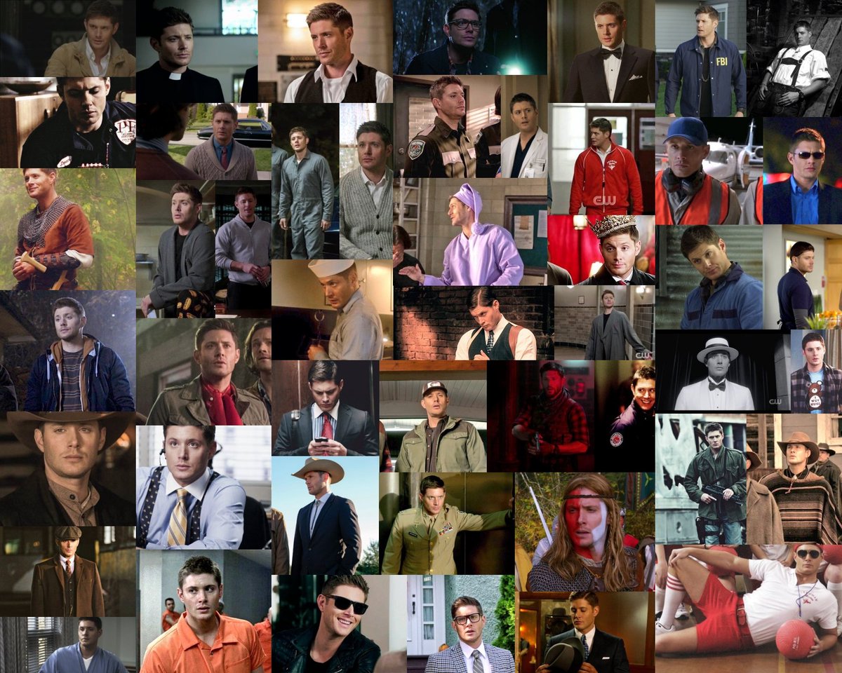 Thank you <a href="/JensenAckles/">Jensen Ackles</a> ♥️, for being his soul, for every smile, for every tear, for every "son of a bitch", for making him the most badass hunter and also the softest person.

Dean tried so hard to hide his emotions, but we saw them though your eyes. ♥️ #Supernatural