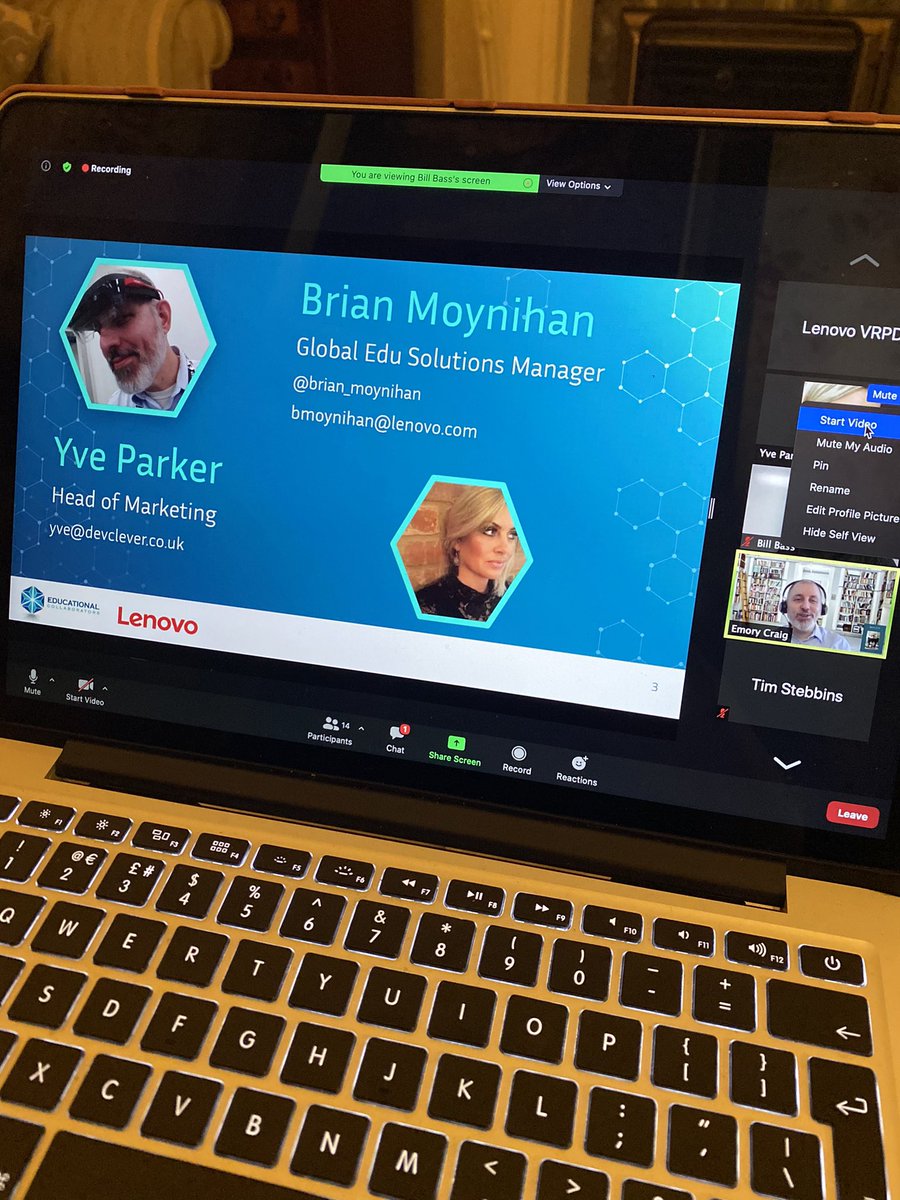 Thanks for having us @educollabor8ors @billbass and @brian_moynihan on your #immersivelearning webinar this evening talking about #virtualreality and #LaunchYourCareer  @launch_careers #edTech #Engage #immerse #VR #careers #careerdiscovery #DEV