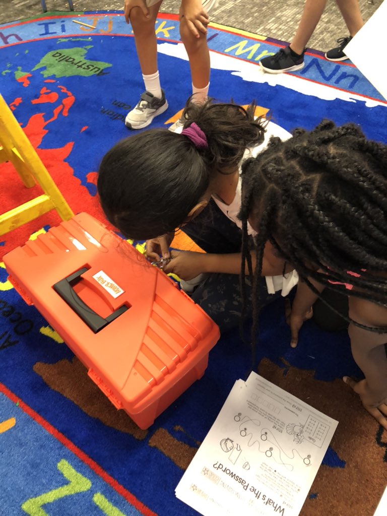 MrsNavarro_CE's tweet photo. Math โUNLOCK the BOXโ was challenging and a great review!!!#teamwork #CEexpress https://t.co/gKMVmid2k1
