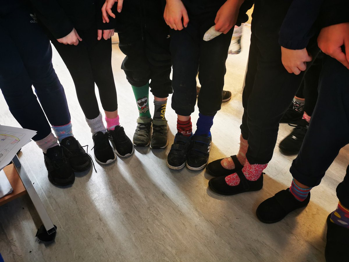 RoyalPark_Year4's tweet photo. Year 4 have been learning about bullying this week and what they should do if they or somebody they know is being bullied. We also spoke about who we can trust to talk to if we feel unsafe. #safetynetworkhand #wesaynotobullying #Antibullyingweek2020 #OddSocksDay2020 https://t.co/PQc3EBeYAG