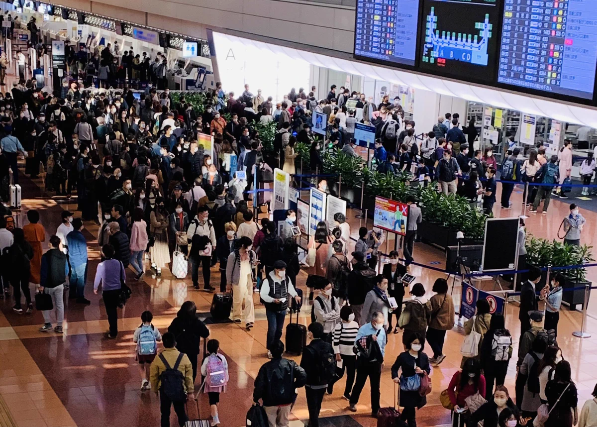 GoTOキャンペーンで活気が戻る！羽田空港は大混雑