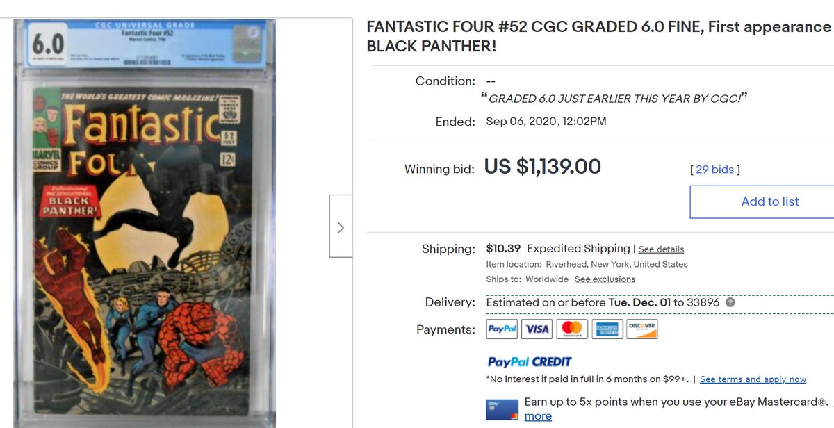 4. ComicsComics are good buys if your buying 1st appearance comicsWith the popularity of comics getting turned into movies, you can expect prices to go upYou generally want to treat these like cards and have them graded