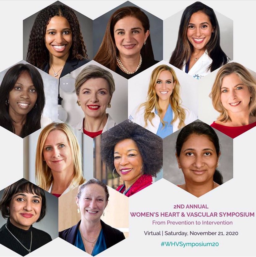 DrRachelMBond's tweet photo. Please join us for the 2nd annual #WHVSYMPOSIUM20 tomorrow!!

We’re honored to have @Drroxmehran provide us highlights on #genderequity &amp; lessons from @WomenAs1 ❣️ Let me know any ❓ you may have on this topic &amp; we’ll be sure to discuss at Moderator session #ACCWIC @DBelardoMD https://t.co/Xr8UzDOT4Q