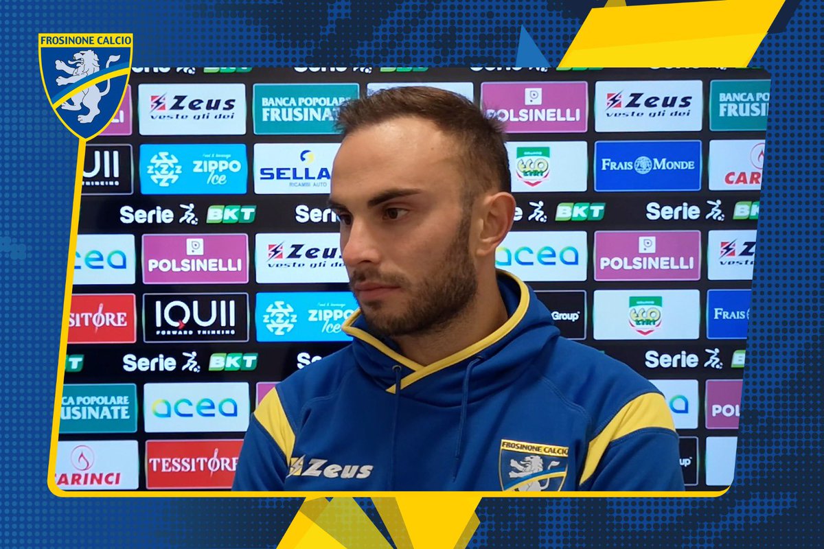 Frosinone1928's tweet photo. 🎥 Le parole di Francesco Bardi nel post gara di #FroCos
👇🏻
https://t.co/DUE70vLSZZ https://t.co/SQP4mt71dZ