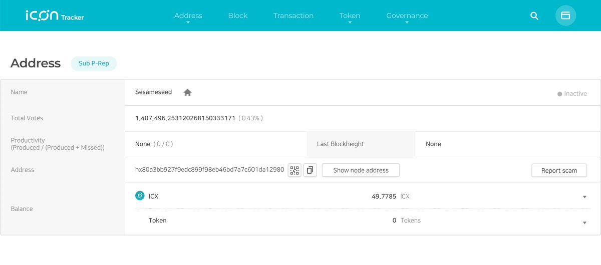 SesameseedOrg's tweet photo. Since #Sesameseed announced that it was adding #ICON to its $SEED rewards economy, its test node has steadily increased the amount of $ICX staked. 📈

It currently ranks 47th with over 1.4 million #ICX staked. 🗳️

https://t.co/CmWRZ0CfcS https://t.co/dWS7jNhpba