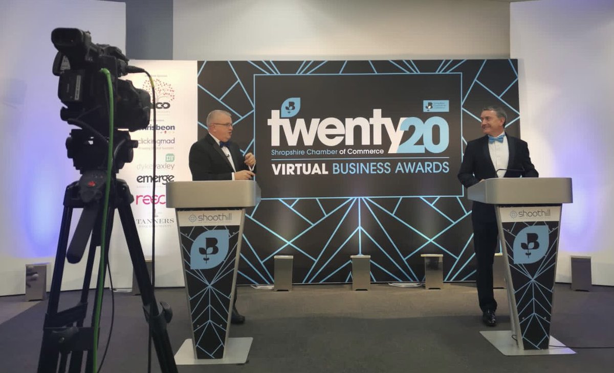 yarringtonltd's tweet photo. Such a great evening, congratulations to everyone, guests, finalists, winners, our wonderful host ⁦@carljones1⁩ and Teresa ⁦@ShropsChamberTR⁩ for all her hard work and smiles! #Shropshire #scba2020 #2021herewecome https://t.co/QBmYO2VGFp