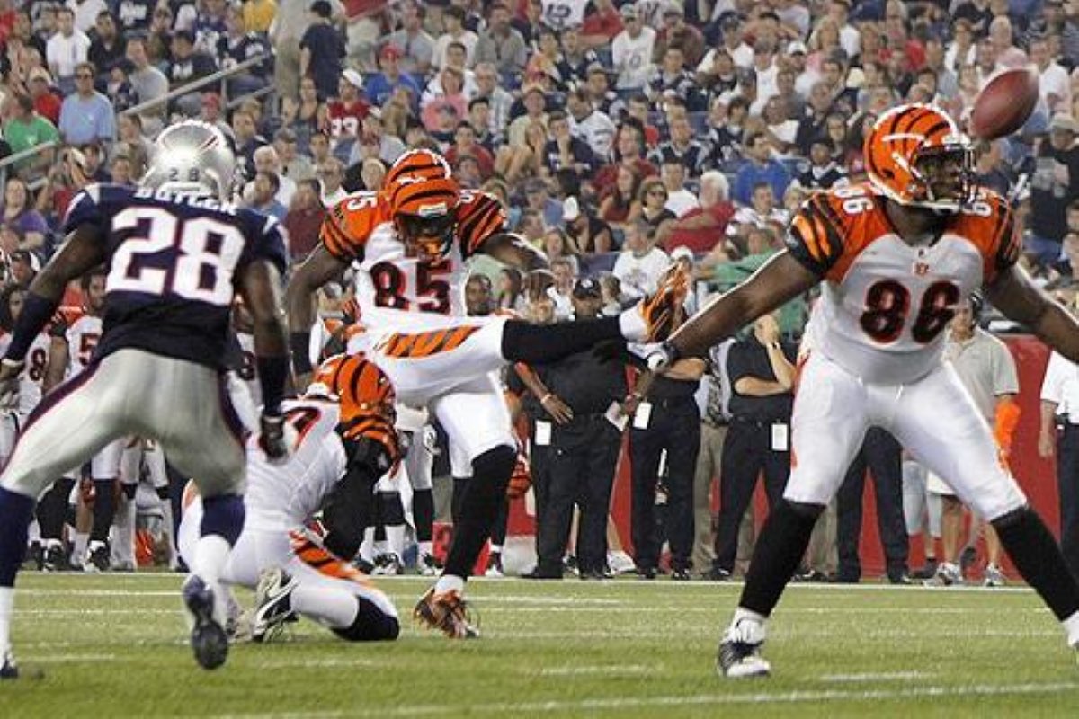 CC_KSING's tweet photo. With the Taysom Hill duel eligibility being a thing, let’s hear some of the best fantasy players with the wrong position... I’ll start with Chad Ochocinco as a kicker... who else has got one? https://t.co/zwBgmOgOWa