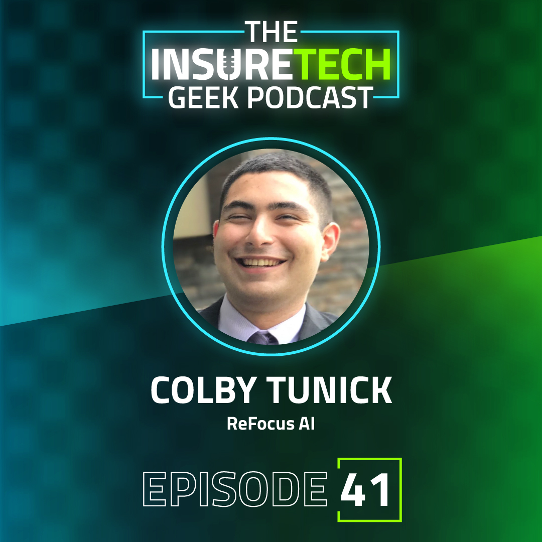 InsurtechGeek's tweet photo. #AI can be a great #InsuranceTechnology! Learn how with Colby Tunick from @ReFocusai on the #InsureTechGeekPodcast. Available at https://t.co/QH7ZdDtQCi https://t.co/npWyNn2n3W