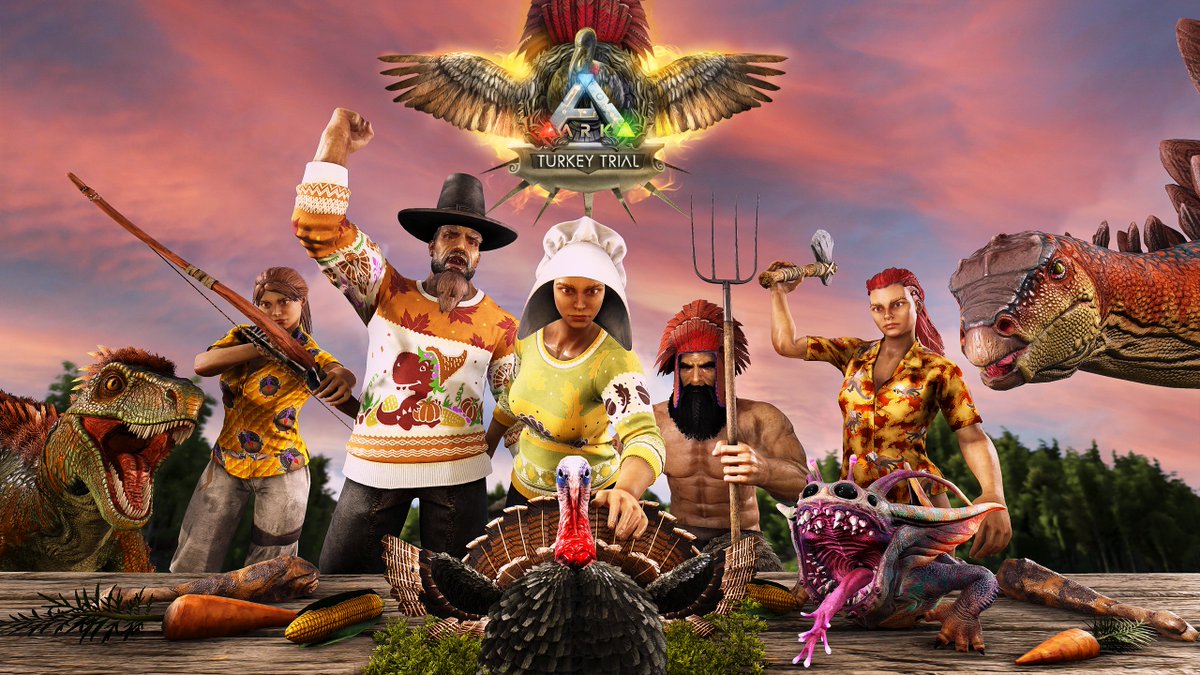 survivetheark's tweet photo. Community Crunch 247: 🦃Turkey Trial, XBOX Free Weekend, and More!

https://t.co/lkvSmgwHYC https://t.co/hf4CuMY0Hb