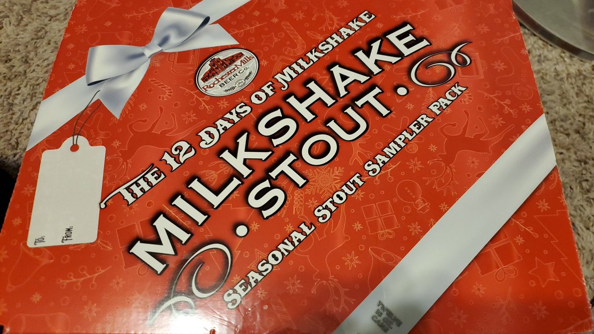 thetoddbryant's tweet photo. Looking forward to enjoying this nice surprise from @jodibryant70.
#12DaysOfMilkshake @MillsBeer #Milkshake #Stout #CraftBeer https://t.co/VOqYKxOLdK