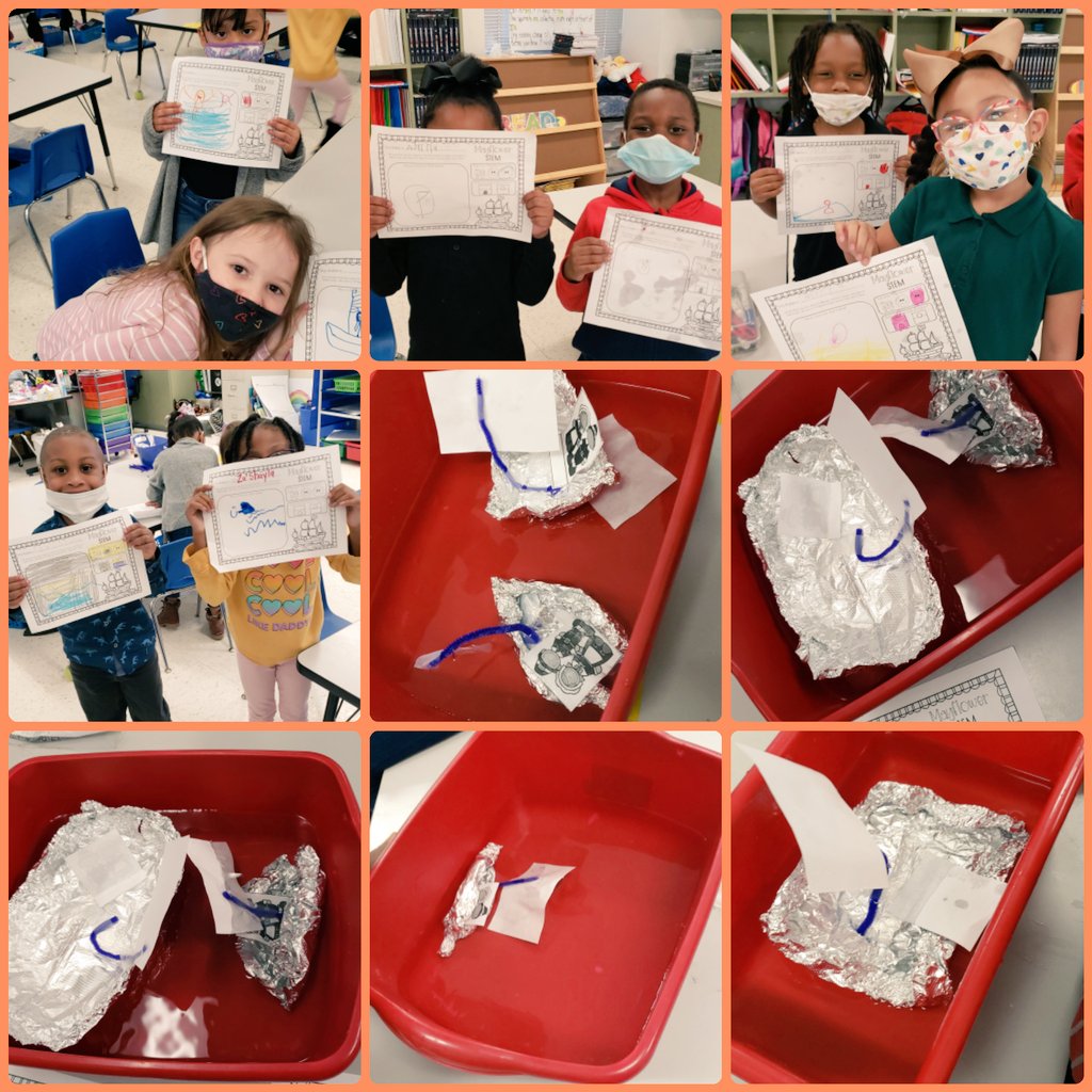 Today we did our very 1st STEM activity!!! The Mayflower STEM and they LOVED IT!!! Did you ship sink or float?  <a href="/ChapaTISD/">Cassandra Chapa</a> <a href="/PeeteTylerISD/">Peete Elementary</a> <a href="/NicoleSGray84/">Nicole Gray</a> @
