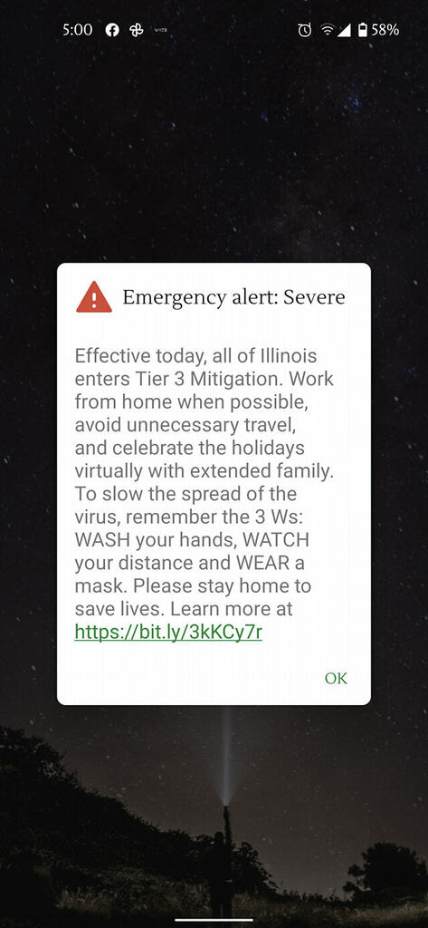 OK, what the f... Illinois this is a appropriate way to use our emergency system...