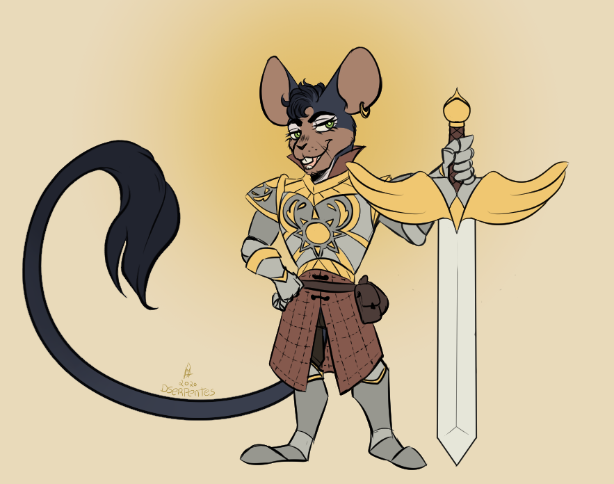 dserpentes's tweet photo. Daisies oldest brother, Allen! Who's a Ardea Paladin who loves cooking and telling stories

I don't think I ever did something with him besides a sketch a while ago so, here he is!!!

#humblewood #jerbeen #dnd #paladin https://t.co/jtJSLrezyX