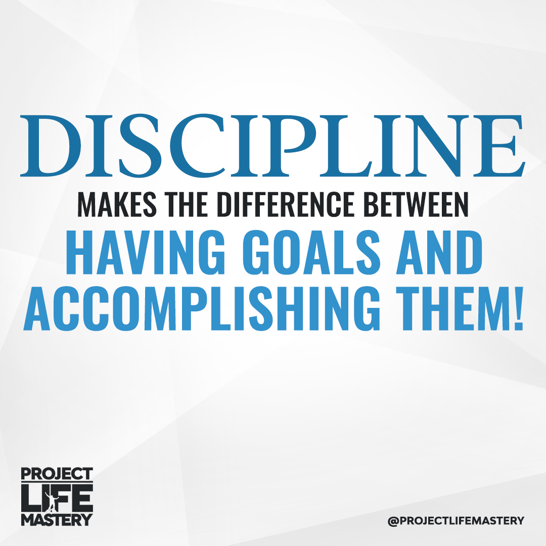 ProLifeMastery's tweet image. The path to success will require strong DISCIPLINE! ☝

Being flaky and allowing yourself to get off track is simply not going to help.

If you’re not putting in the work to remain focused, you’re always going to stay where you are. 😕