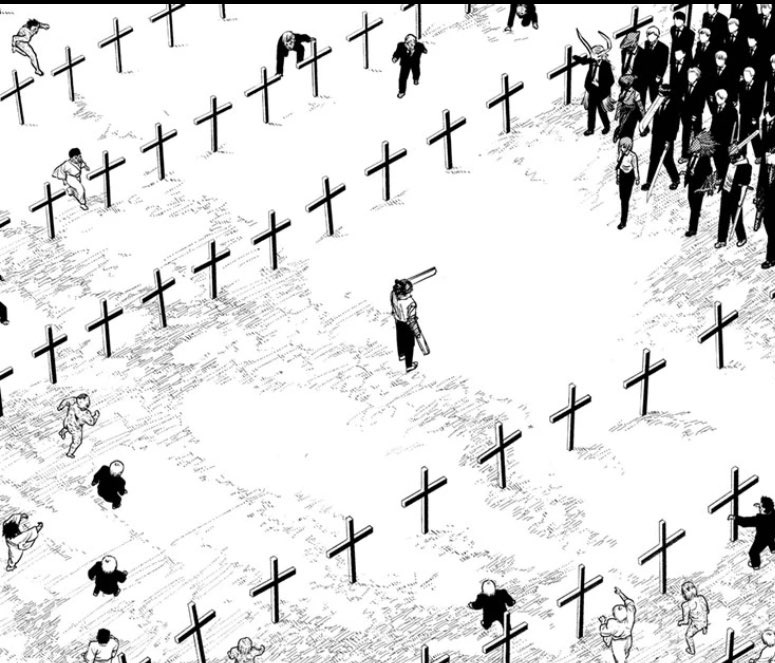 Kamina_97's tweet photo. #Chainsawman94
Me encanta cómo maneja las peleas Fujimoto, van directas al grano, se sienten frenéticas sin diálogo, es puro espectáculo. Es un manga que no necesita darte explicaciónes a cada rato, el ritmo es constante y no hay interrupciónes, cuando hay hostias, hay hostias. https://t.co/20I09qkxsh