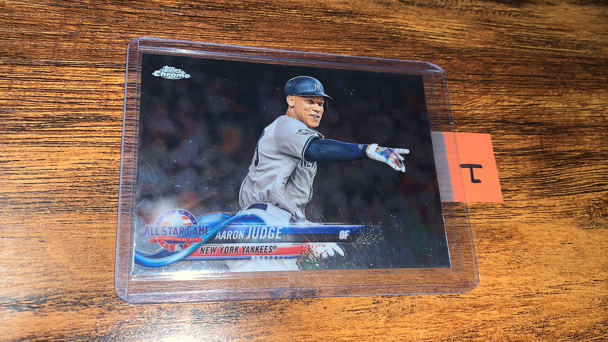 2018 Topps Chrome ASG Aaron Judge Update Series $5 PWE  @HobbyConnector