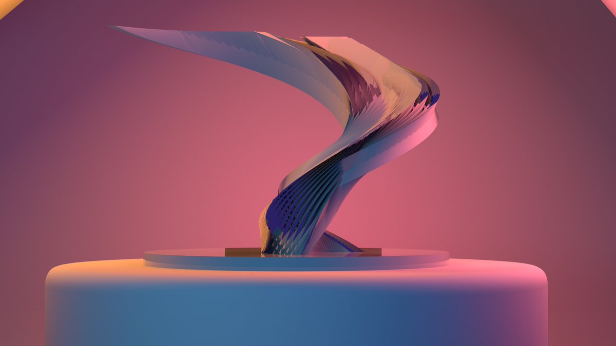 BriteliteSF's tweet photo. Exploratory forms for interactive sculptures. These are some behind the scenes 3d sculpture experiments. Should we share more of these?
#3dsculpting #c4d #maxonc4d #mograph #proceduralism #redshift #redshift3d #greyscalegorilla #lightkitpro https://t.co/W5iKvknqyX
