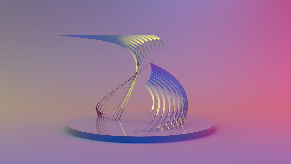 BriteliteSF's tweet photo. Exploratory forms for interactive sculptures. These are some behind the scenes 3d sculpture experiments. Should we share more of these?
#3dsculpting #c4d #maxonc4d #mograph #proceduralism #redshift #redshift3d #greyscalegorilla #lightkitpro https://t.co/W5iKvknqyX