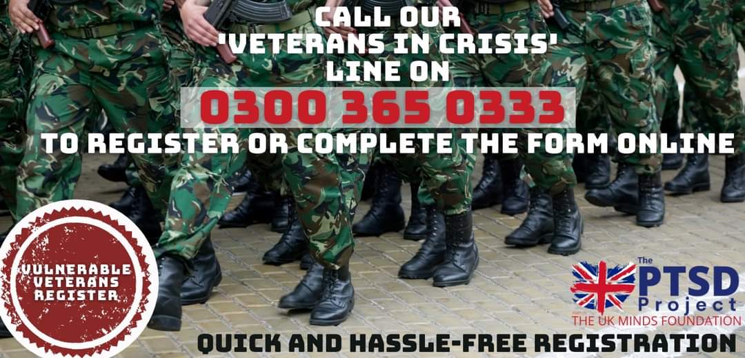 ukPTSDSuperhero's tweet photo. All part of the services @ukPTSD provide👏
During #lockdown they opened the
⬇️
🇬🇧Veterans In Crisis Line
10am-12am
7days 365 
⬇️
Now with #YourHelp Opening a
⬇️
Veterans PTSD Walk In Centre🇬🇧
⬇️
Volunteers needed for the Line
➡️Email: kate@ptsdproject.org https://t.co/uLKlti9268