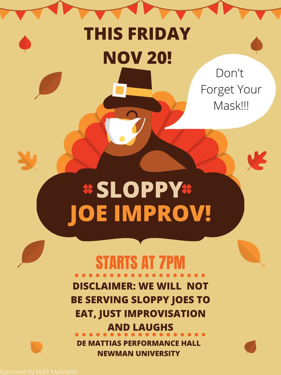 We’re finally back y’all so come out tonight and gobble up some fun