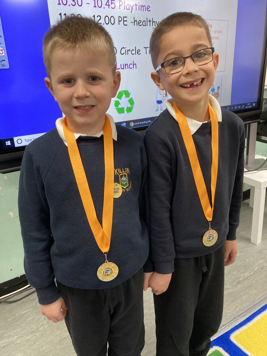 KillinPrimary's tweet photo. Spelling Bee Champions 2020 ππ Fantastic effort by everyone. #KPSweeschoolbigachievements #KPSkillinit https://t.co/Li9QyJiixm