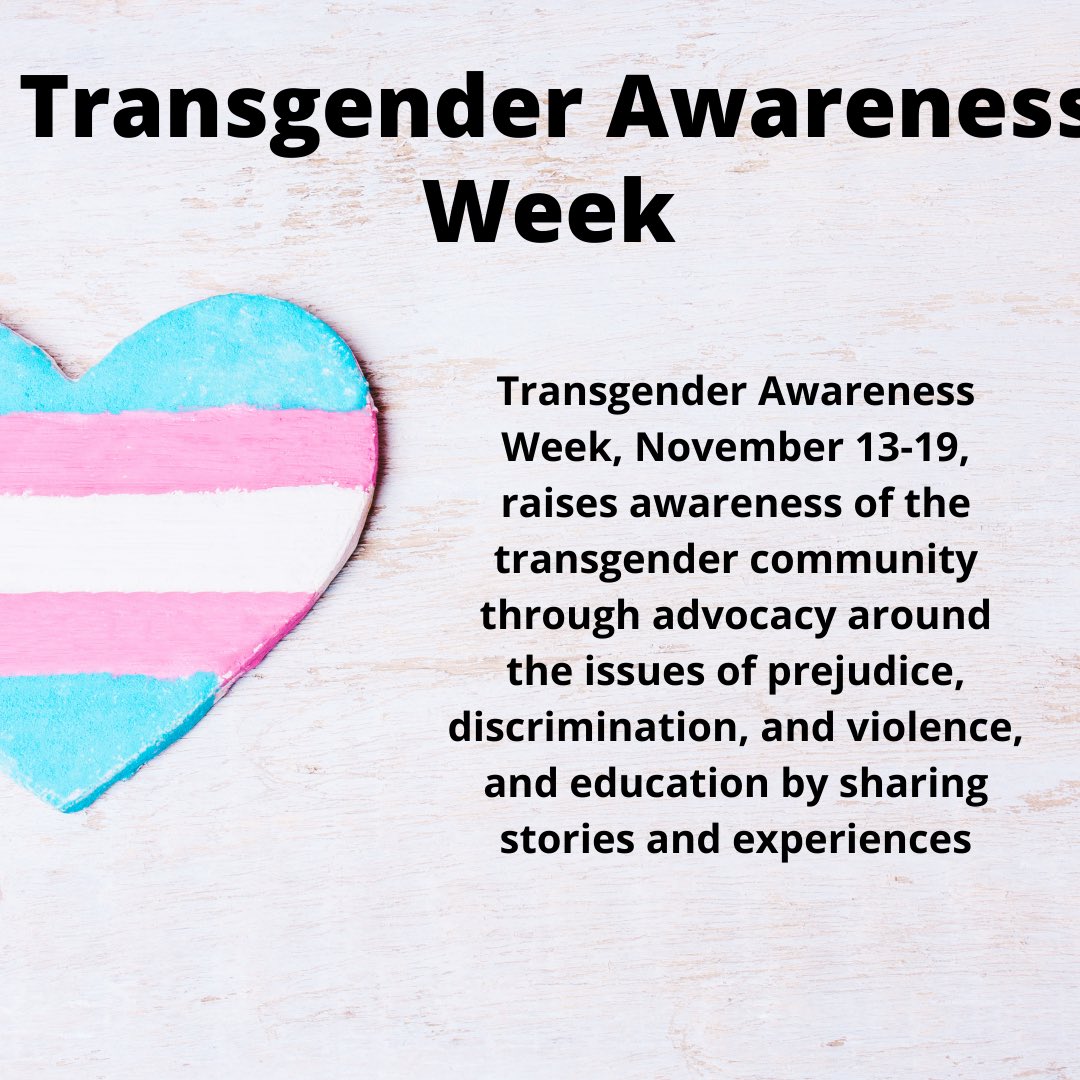 Loyoladop's tweet photo. Today for Transgender Day of Remembrance we honor those who have lost their lives to anti-transgender violence.

And though Transgender Awareness Week comes to a close we need to continue to raise awareness! 

#transgenderawarenessweek 
#transgenderdayofremembrance https://t.co/ezbR34fxqG