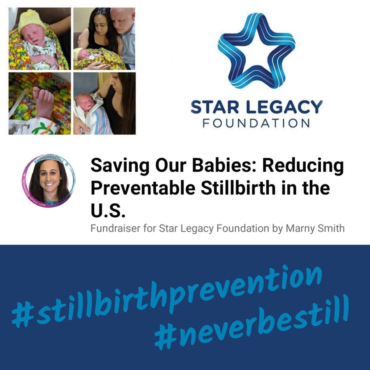 sarahcpr's tweet photo. 25,000 babies are stillborn in the US every year. This hasn't changed in 50 YEARS and Black women are 2-3x more likely to experience stillbirth. Pls help my friends, Marny &amp; Michael, end preventable stillbirth in the US with this groundbreaking initiative: https://t.co/A0N0kWs5qg https://t.co/qACibyuqZF
