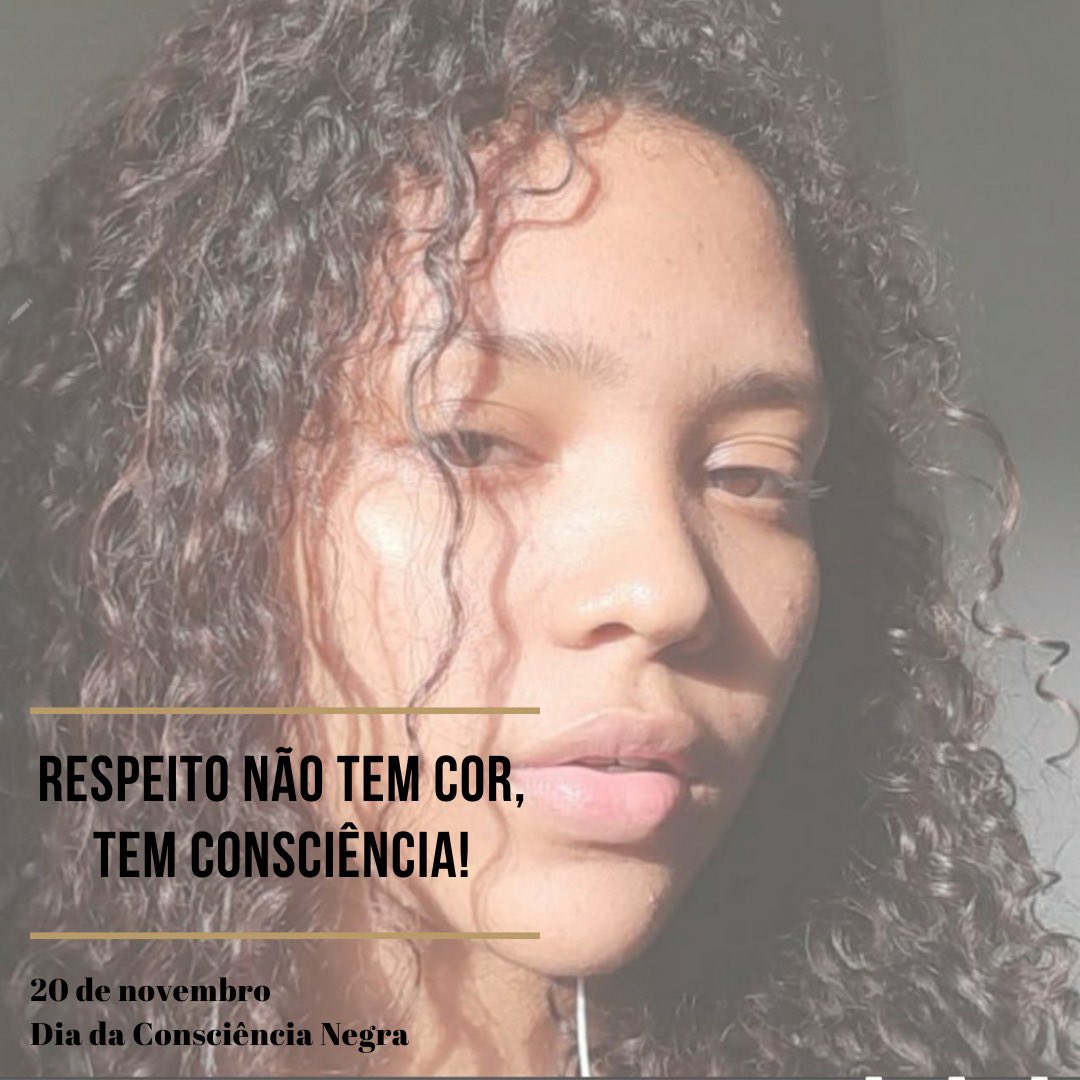 ceemtifdr's tweet photo. Tire o seu racismo do caminho, que vamos passar com a nossa cor! 

20 de novembro - Dia da Consciência Negra 

Arrasta pro lado! 
#naobastanaoserracista 
#consciencianegra 
#vidasnegrasimportam 
#teamfdr https://t.co/nj1KmimpxM