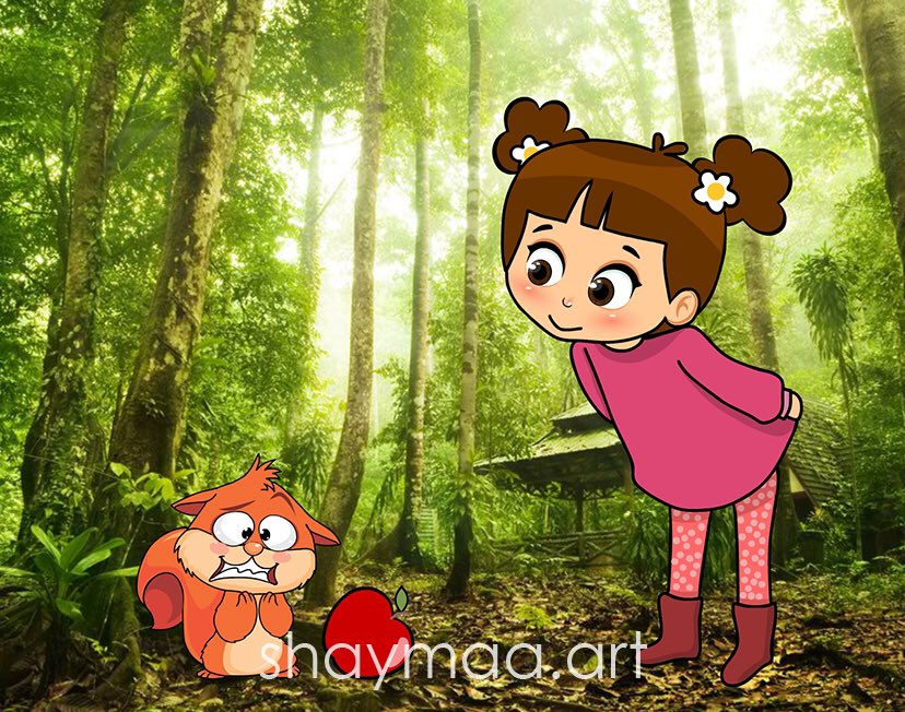 shaymaaart's tweet photo. #squirrel #horrified #artist #cartoon #cartoons #illustration #mixed #natural #wacom #characterdesign #animeart #still #colorful #girl #animal #cuteanimal #friends #sketch #drowingart #comic #story #artwork #dalyart #kids #children #action #digitalpainting #photoshop #animatecc https://t.co/fzVhVw4GtK