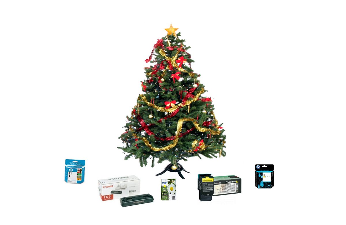 Ideetje voor een origineel geschenk voor #kerstmis: geef een setje inktpatronen (bijvoorbeeld aan iemand die veel van thuis uit werkt). De ontvanger zal altijd aan je denken bij het printen. 
Leuke bijkomende uitdaging: je moet ongemerkt het printertype te weten komen. #kerst2020