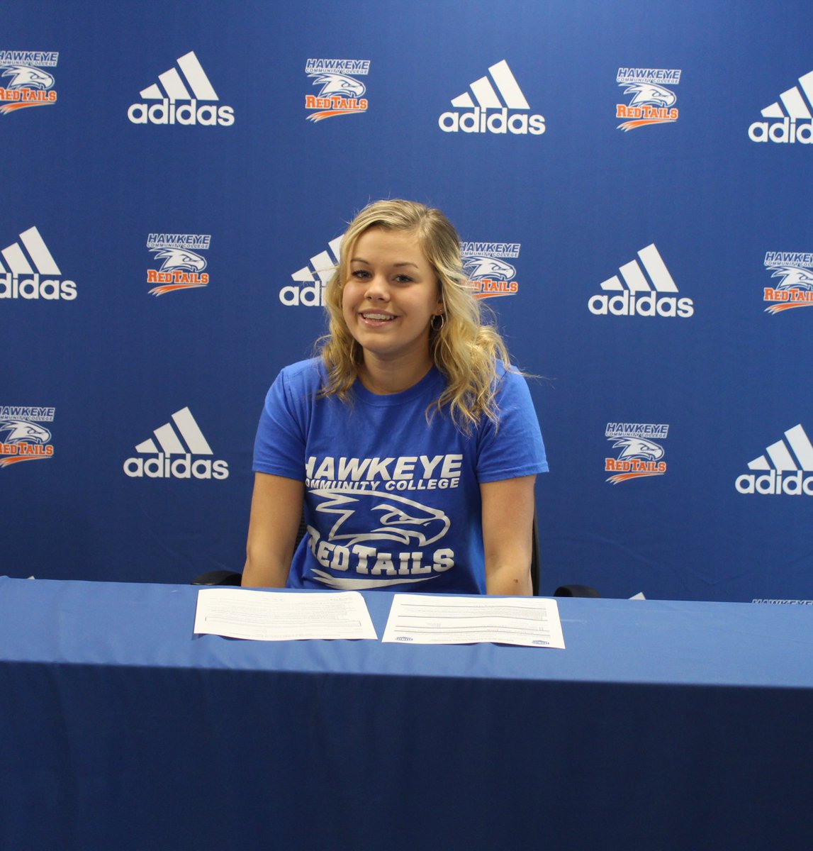 The RedTails Track &amp; Field/Cross Country teams would like to give a warm welcome to Aubrey Eick from Nashua Plainfield to the RedTails Family!  #redtailsxc #redtailsrising