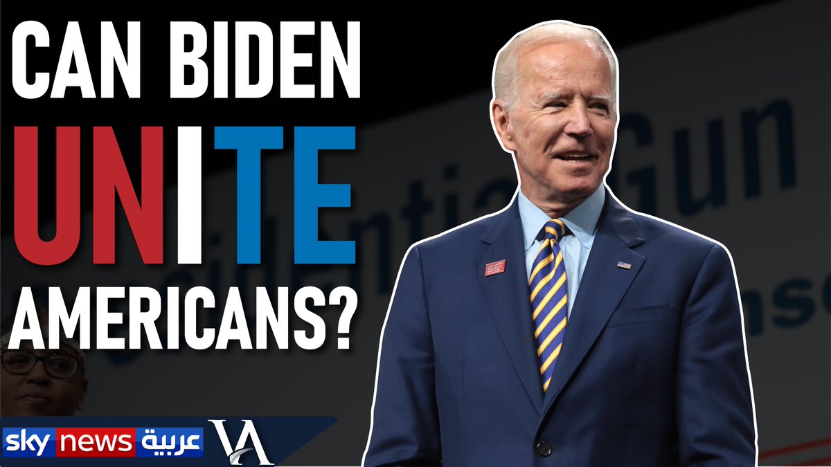 VargheseAssocPC's tweet photo. Now that #JoeBiden is #President-Elect, will he be able to #unite America? Or will the #PartisanDivide grow more? Is #Trump enlarging the divide by not conceding? Watch Vinoo answer these questions on
@SkyNewsArabia with host @ImaneLahSKY(Subtitled).
https://t.co/4qtpfPiEAo https://t.co/wz3xvZdK3t