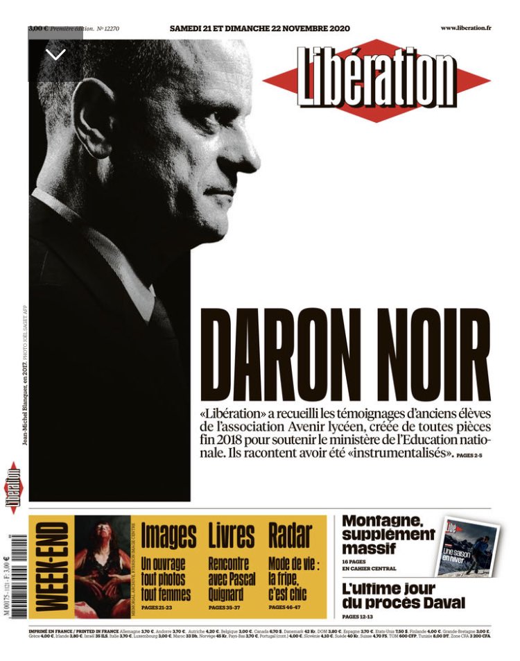 Portes_Thomas's tweet photo. Les révélations de @libe sont accablantes. En utilisant de l’argent public @jmblanquer a tenté de monter un syndicat de barbouzes piloté directement depuis son ministère pour contrer la mobilisation lycéenne contre la réforme du BAC. Il doit démissionner, sans délais ! https://t.co/HEuO2DFvxF