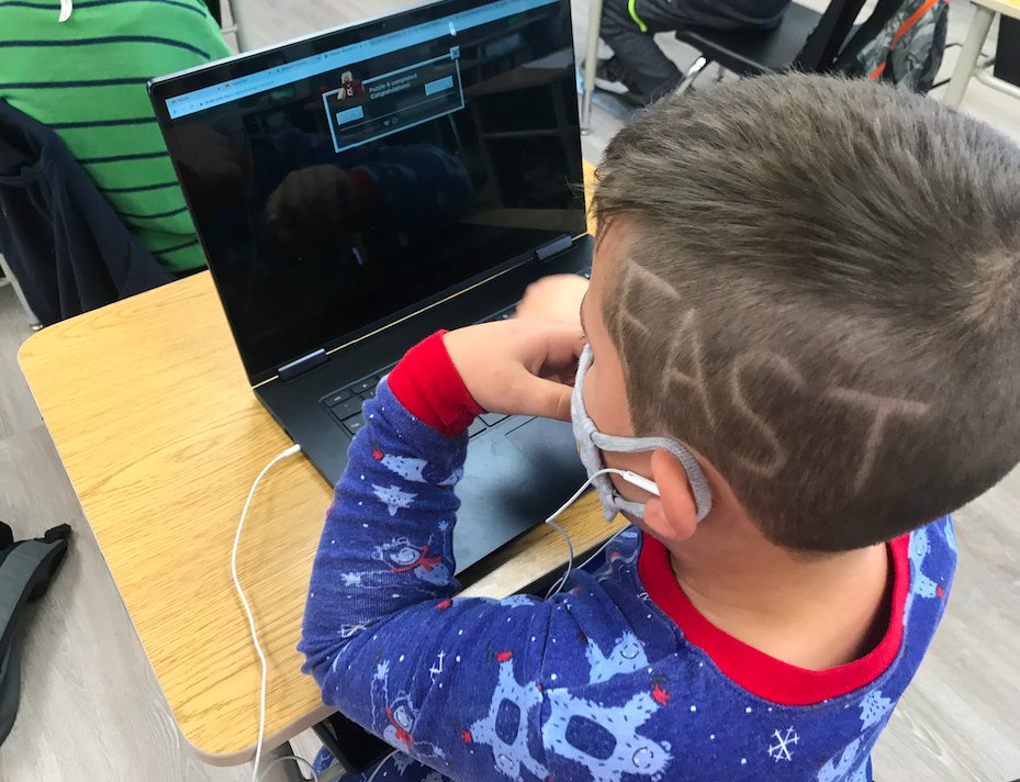kirstenleusink's tweet photo. S's loved trying out Minecraft Hour of Code today! They are fast learners and I love learning with them! @StDanielTBirds #WCDSBawesome https://t.co/vHncxF2NIa