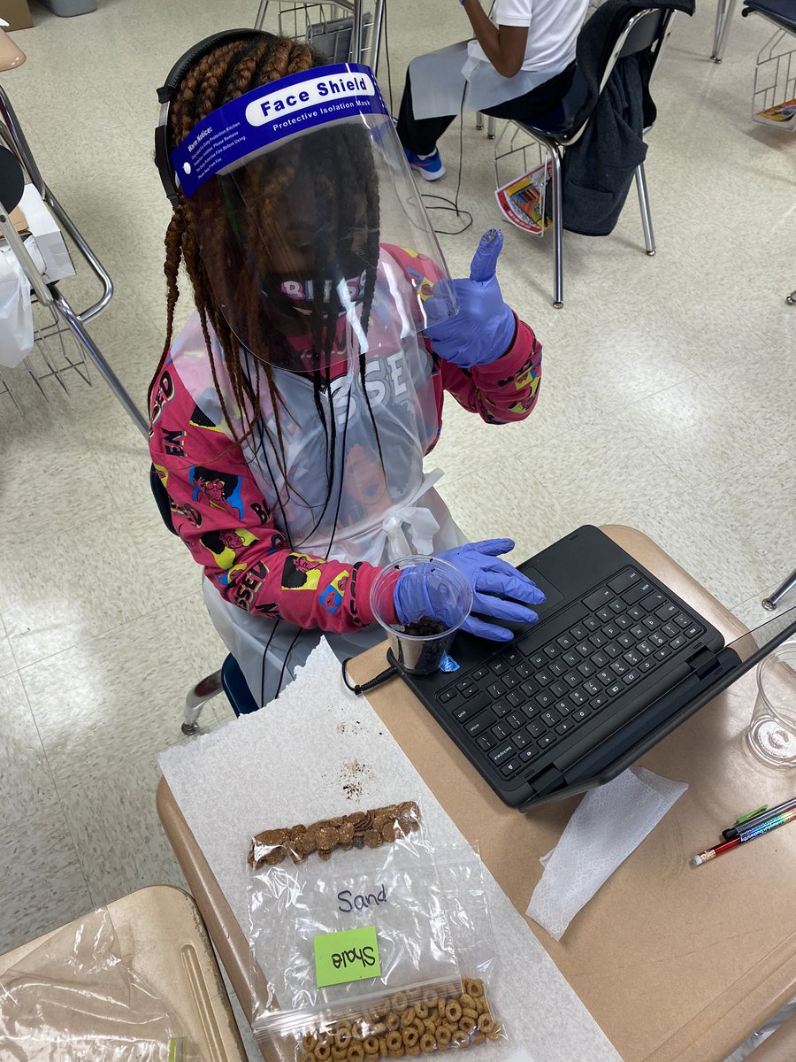 Creating Sedimentary Rock Models in action! #5thGradeScience #BeRPM