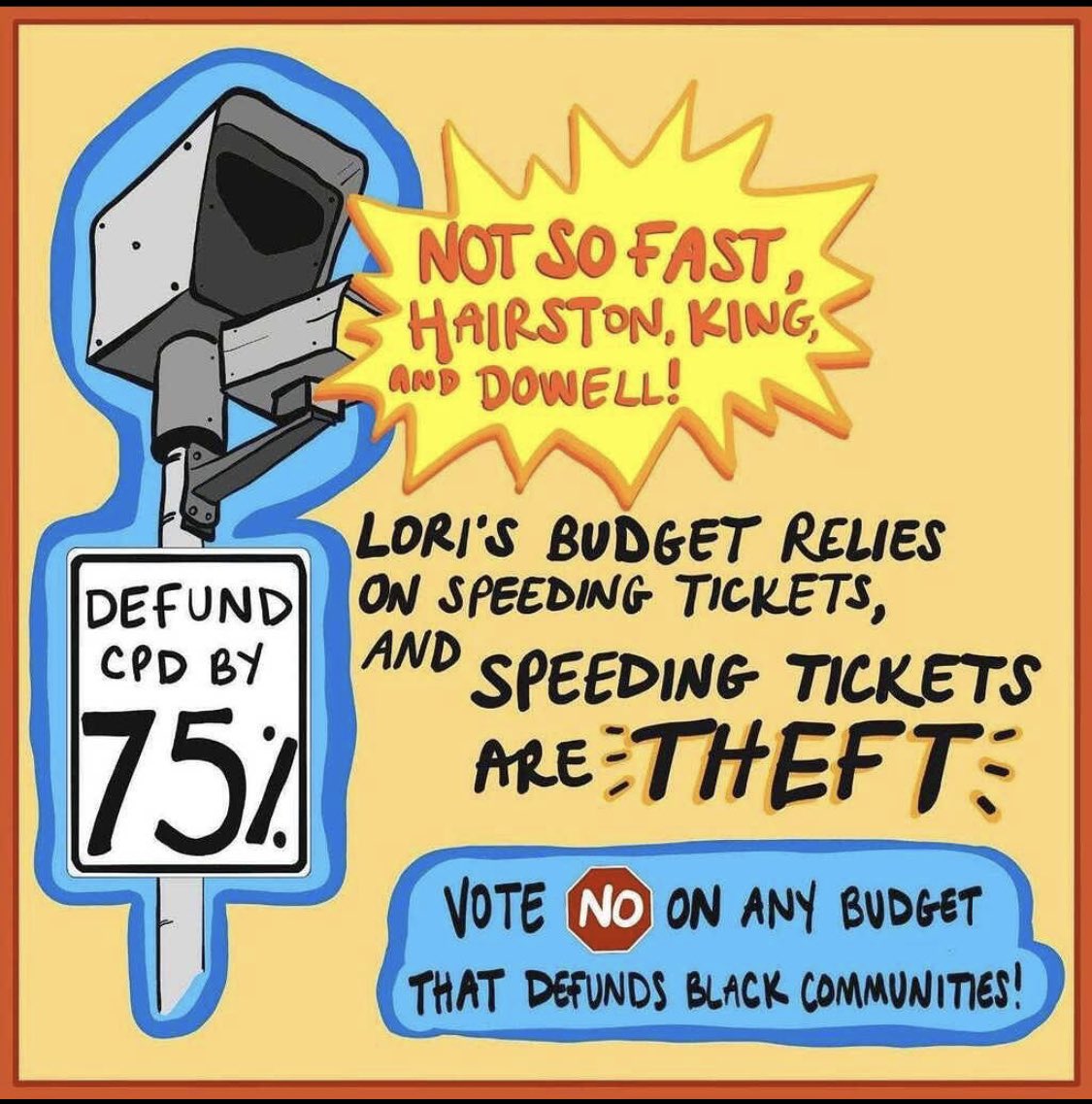 care_not_cops's tweet photo. 🚨CONTACT YOUR ALDERMAN AND DEMAND THEY #DEFUNDCPD 🚨 

If you live in Hyde Park there's a big chance you live in the 5th ward! Demand Ald. Hairston support #TreatmentNotTrauma budget amendment &amp; vote NO on the mayor's cop budget!

CALL HER AT 773-324-5555
TWEET @5thWardChicago https://t.co/L9hhbOFzec