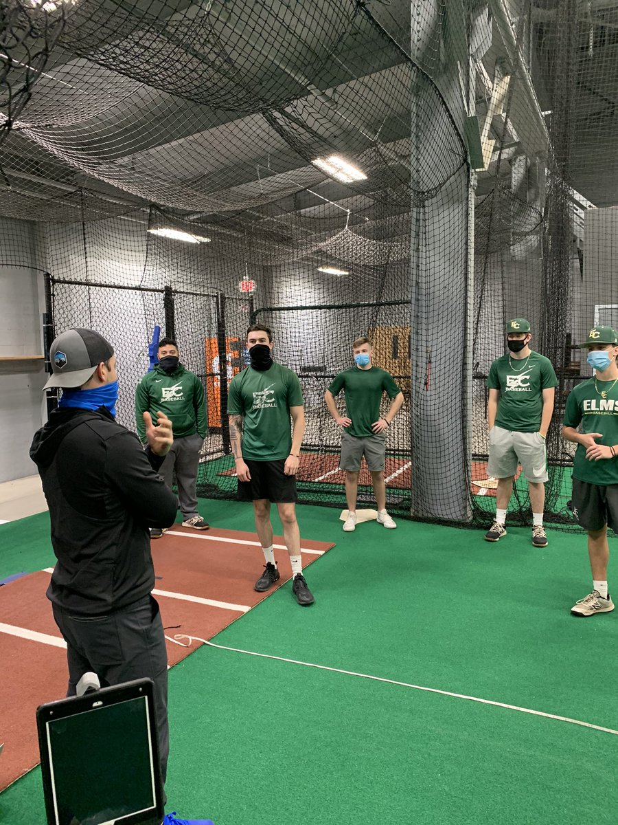 Elms College Baseball tweet media