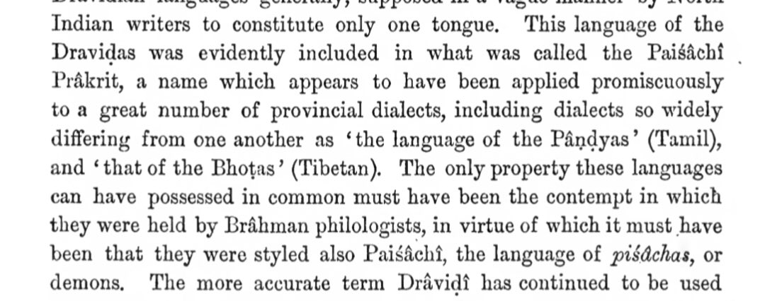 And here is some casually dropped in  #Brahmin-bashing. Got to give it to him for knowing exactly where to hit! And thus were sowed the seeds that in latter days flowered as the “Dravidian movement”Such suggestions are sprinkled elsewhere too from time to time #Dravidian10/15
