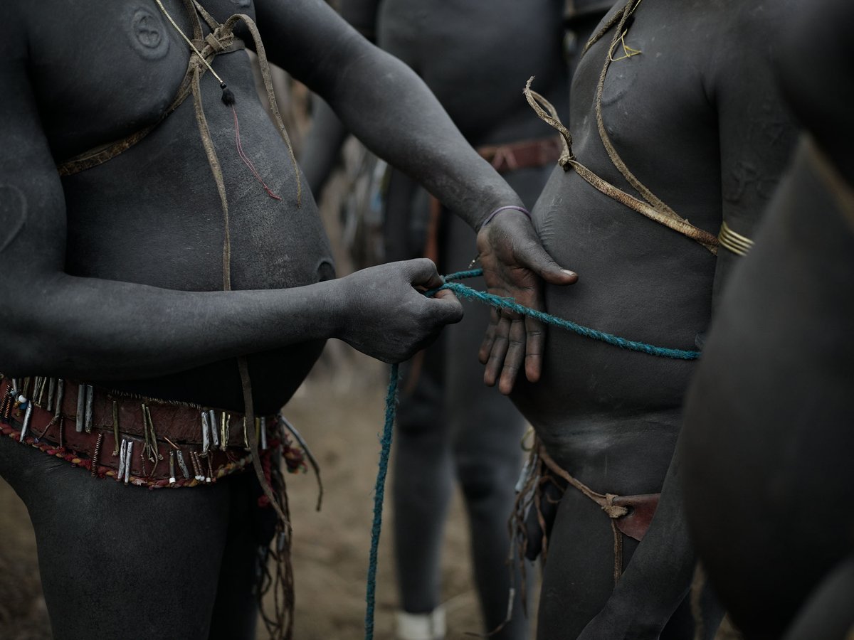 During the competition, the body that is desired most is big, but also a rare combination of fat, thick, and firm. No where else in the world can you see this— the Kael Ceremony practiced by the Bodi Me’en tribe.