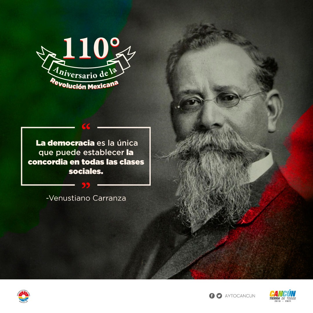 Seguimos conmemorando el 110° #AniversarioDeLaRevoluciónMexicana
#JusticiaSocial