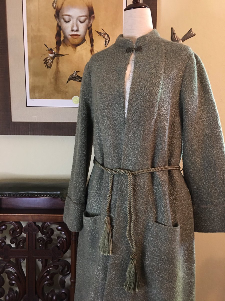 Y’all, this night shirt was worn in the very last scene so it’s super special to me. It’s also got amazing details on it. I can’t decide if this was sewn for the show, bought, or is actually vintage. Has a little tag inside that says “A”. +