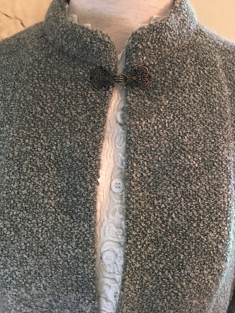 Y’all, this night shirt was worn in the very last scene so it’s super special to me. It’s also got amazing details on it. I can’t decide if this was sewn for the show, bought, or is actually vintage. Has a little tag inside that says “A”. +