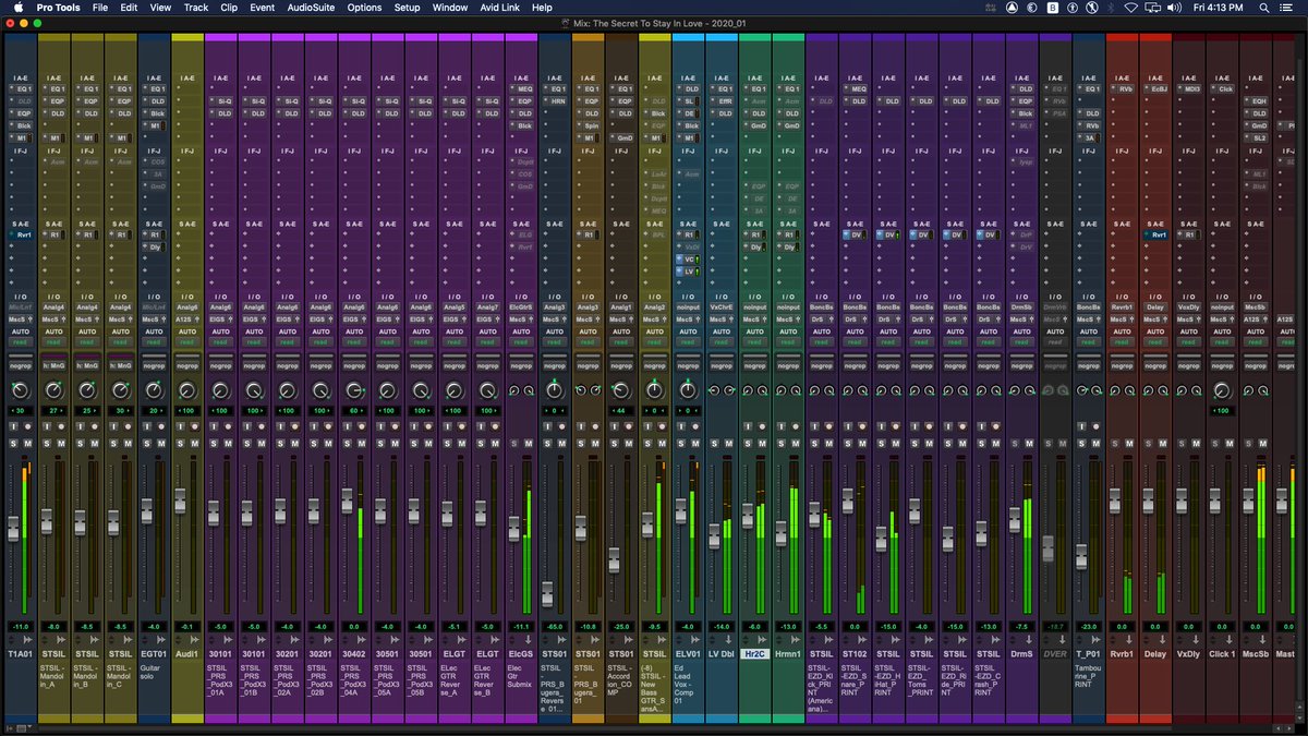 GetAPMusic's tweet image. Diggin' the new Dark UI in Pro Tools 2020.11!!! Kewl!! @AvidProTools #ProTools