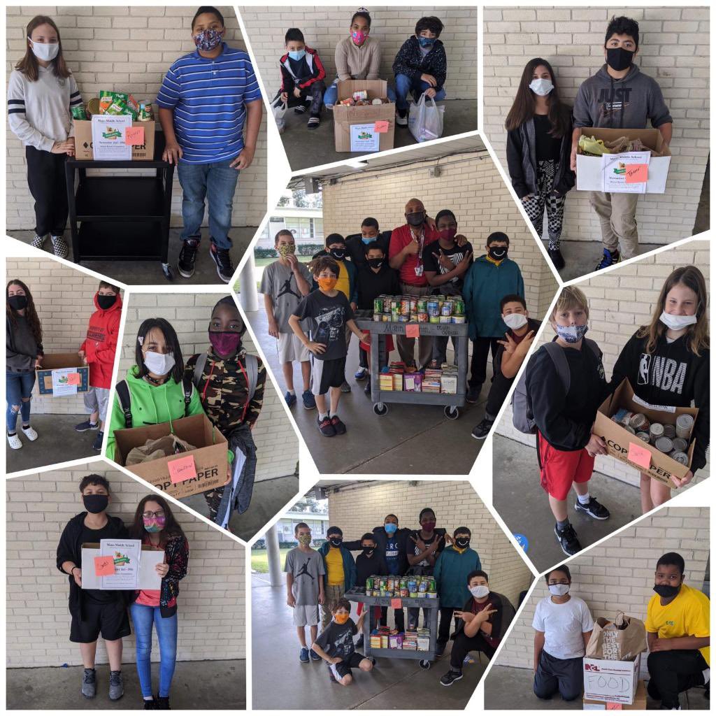 DanteJones_HCPS's tweet image. The Faculty, Staff and Students at Mann @Raiders_Media  collected and donated 984 items = 1356 pounds of food to @ECHOBrandon today!! We Love our partners!! #ECHOThat #NeighborsHelpingNeighbors @HillsboroughSch @HCPS_SEL @hcpsMS