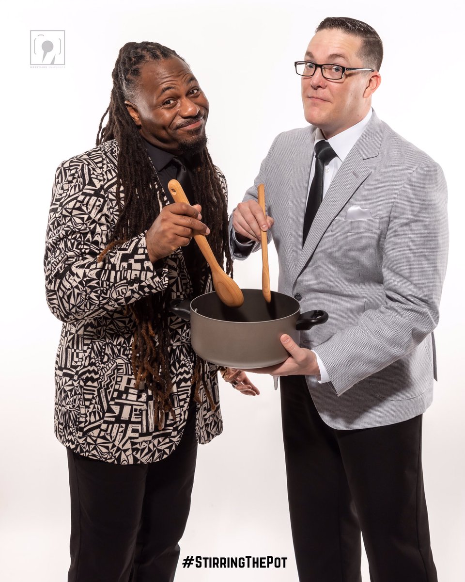 SHWpod's tweet image. Oh, don’t mind us! Just #StirringThePot, as usual! Check out our latest episode available now!
#SHW #ThisIsOurWrestling
📸: @EditPhotoGamer