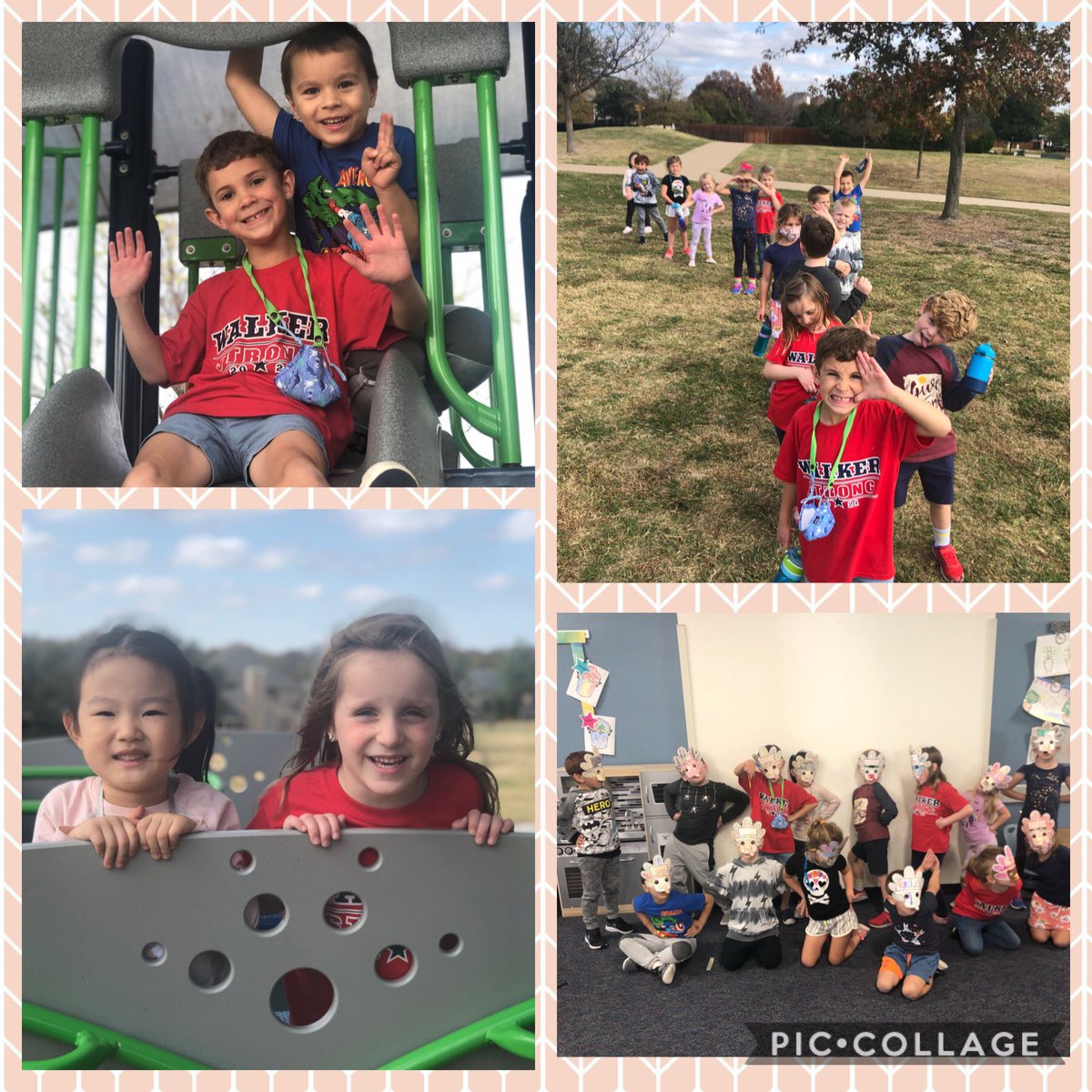 My kids told me “today was the beat day ever!!!!” Love these sweet faces! #walstars 🤩