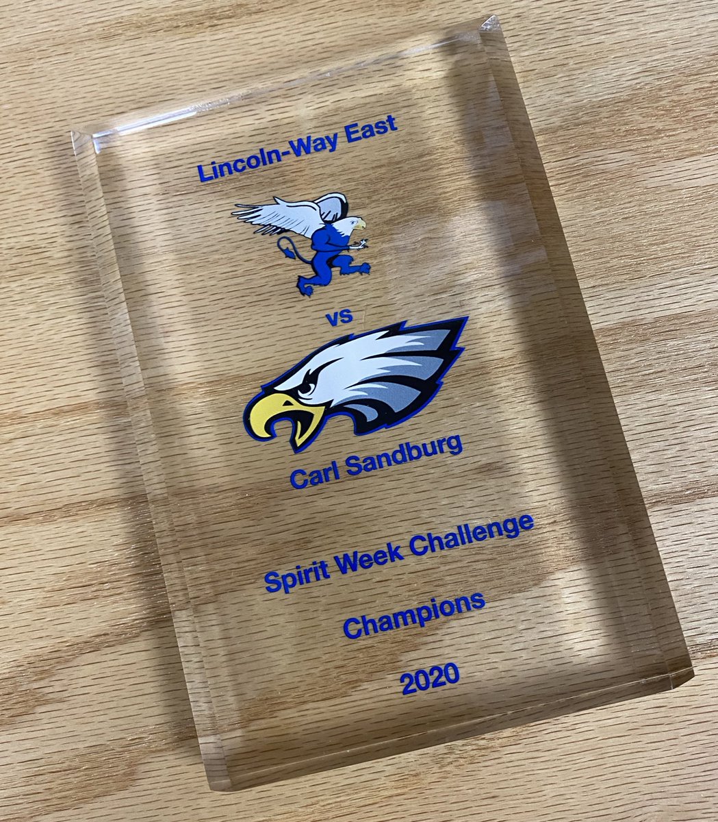 SandburgHS's tweet image. It’s official! Sandburg edges out Lincoln-Way East to win the first ever #SpiritWeekChallenge! Thanks to all those who participated and for @lwestuco, @cshsstudco, and @Sandburg_fanz for putting together a fun week. #WinTheDay #EliteDaily #D230Proud