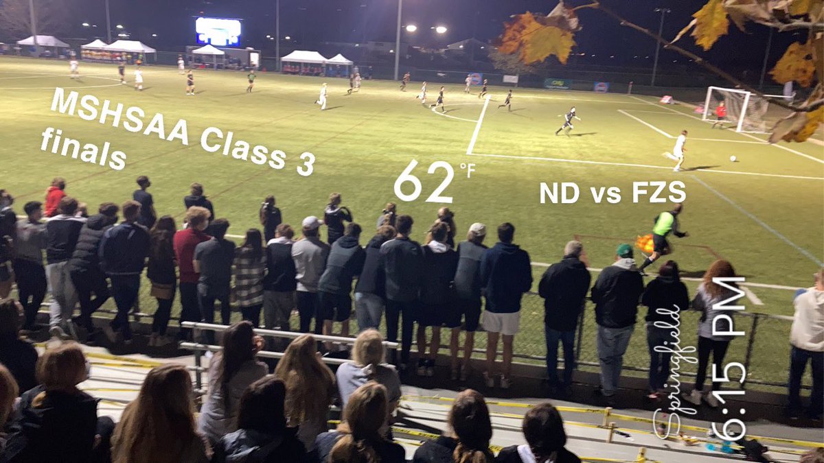 DanMartin12's tweet photo. MSHSAA Class 3 finals ND vs FZS #MACsoccer #Building2021 https://t.co/pinZIItmUs