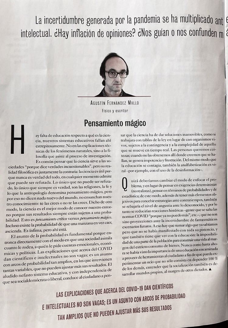 MiquiOtero's tweet image. Qué saludable sería que leyera esto mucha gente.