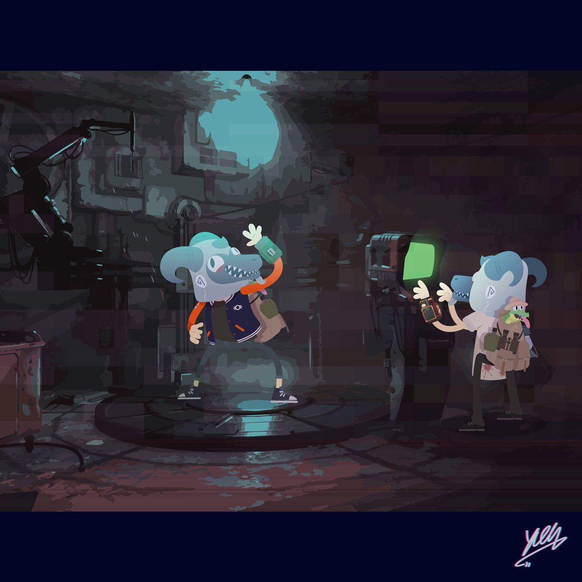 ShibeSkippy's tweet photo. How we expand our numbers in drones: The Sheepmaker
#Fallout #Fallout76 #Bethesda #Sheepsquatch #shennigans #digitalart #vector #graphic #graphicdesign #illustration #virtualphotography #ingamephotography #AdobeIllustrator #IPlayFallout76 https://t.co/O56gUAJmkz